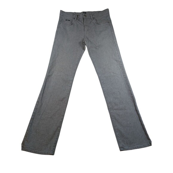 Hugo Boss Stretch Jeans Mens 34x34 Grey Regular  Fit Straight Designer - Picture 1 of 10